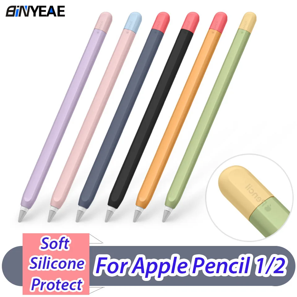 Чехол для Apple Pencil 2 1 й чехол карандашей сенсорный Стилус планшета защитный мягкий