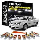 Светодиодные лампы BADEYA, 10 шт., для автомобилей Opel Vectra C GTS Saloon Estate 2003 2004 2005 2006 2007