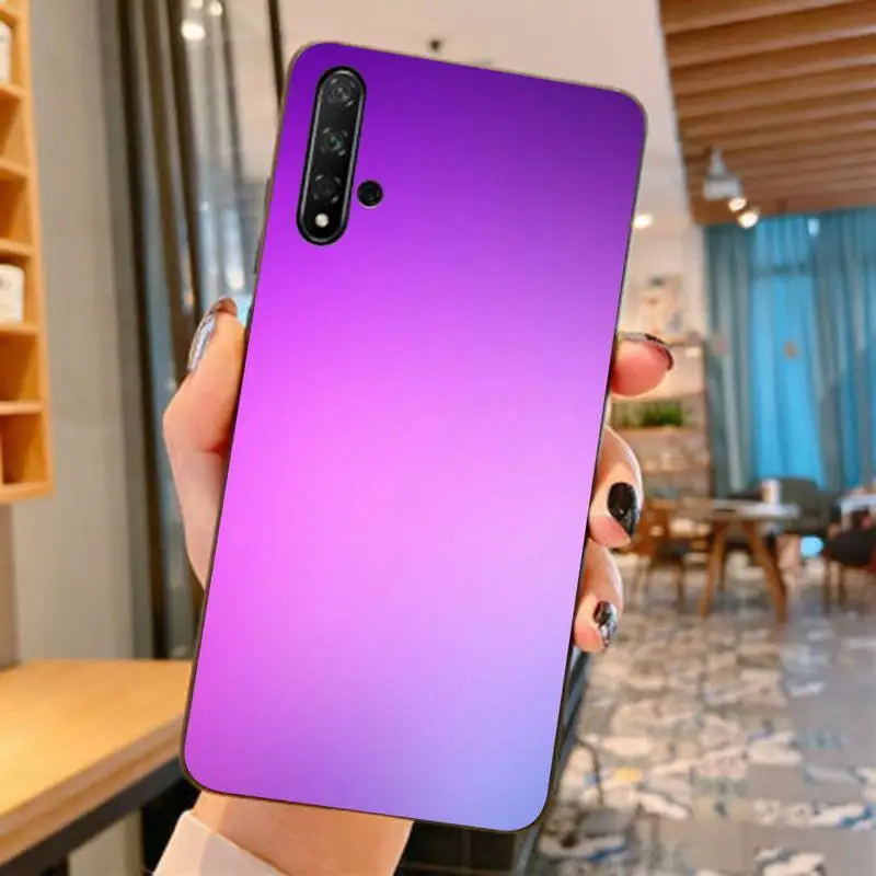 YNDFCNB чехол для телефона с градиентным цветным изображением huawei nova 2 i plus 3 E 4 5 pro 6 SE 5g