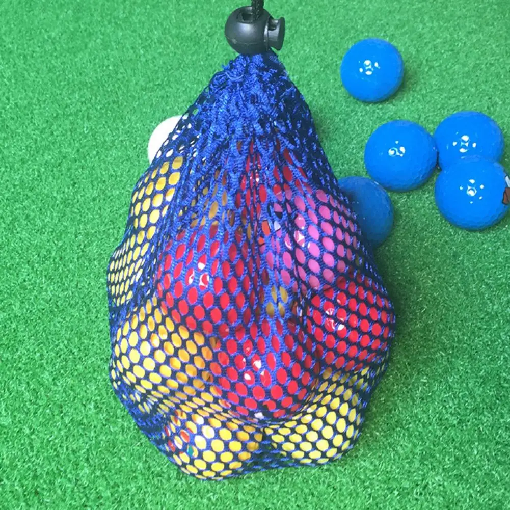 

Сетчатая нейлоновая сумка для гольфа, тенниса, 20 мячей, 1 шт.