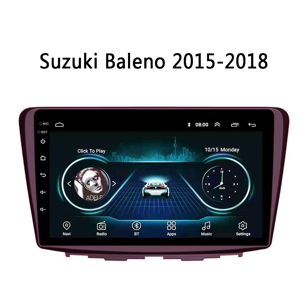 Для Suzuki Baleno 2015 2018 Android 8 1 9 &quotАвтомобильная Мультимедийная система встроенный