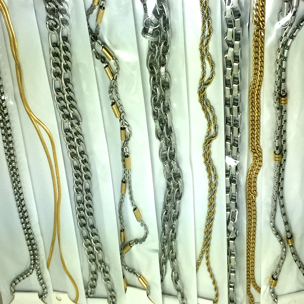 Цепочка мужская из нержавеющей стали 10 шт. | Украшения и аксессуары