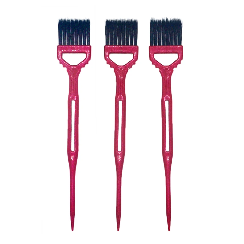 

3pcs/set Multiple Use Dye Hair Brush Hair Coloring Brush with Dye Cream Squeezer Handle Tint Bleach Applicator Brush Comb U1084