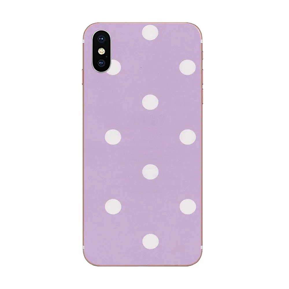 Мягкий чехол для телефона из ТПУ в ретро-стиле горошек huawei P7 P8 P9 P10 P20 P30 Lite Mini Plus Pro Y9