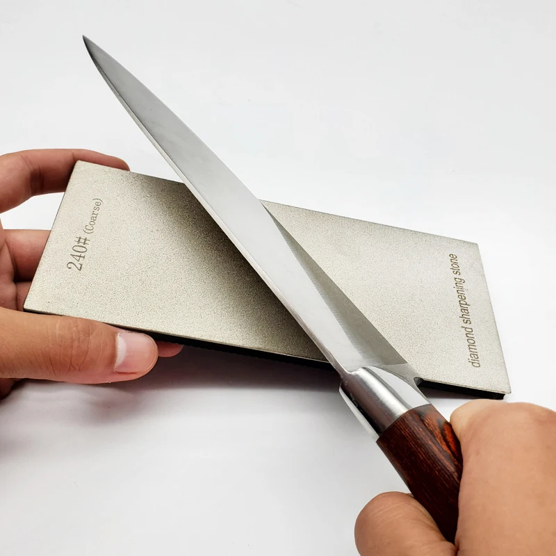 Алмазный Острый камень нож острый er профессиональное основание Apex edge лезвие для