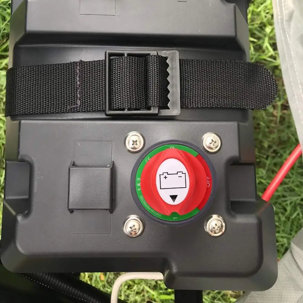 12 В Двойной аккумулятор Селекторный отсоединитель изолятор выключатель для