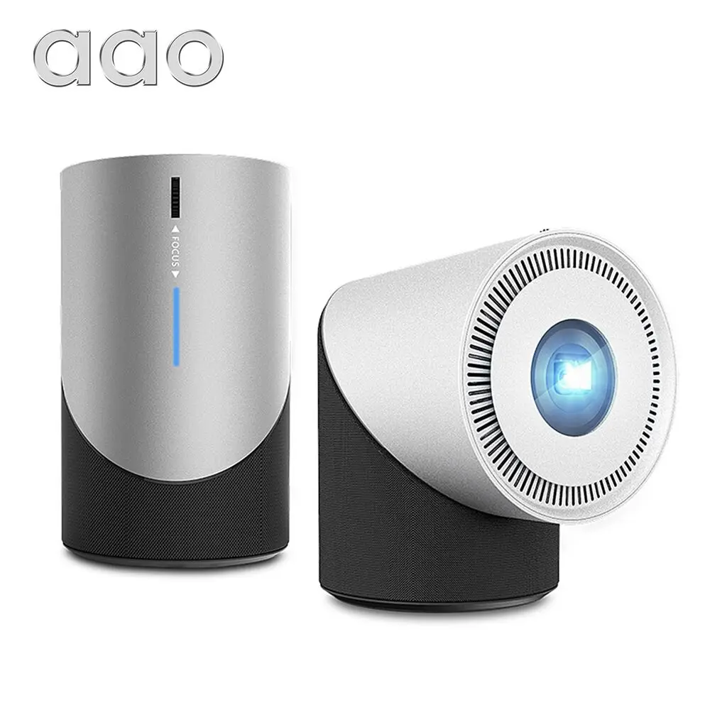 AAO DLP Проектор S211 портативный Мини 280Ansi 1080P Android IOS Смартфон WiFi проектор Miracast Airplay
