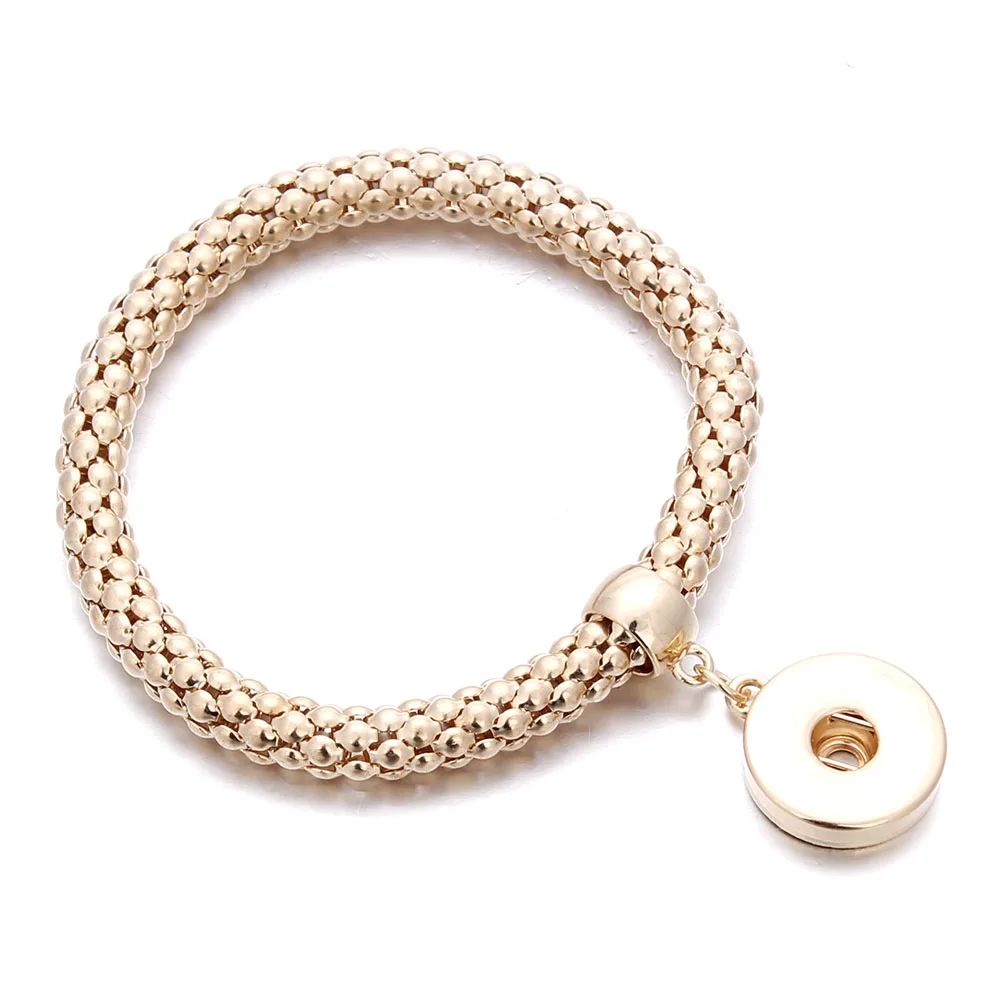 Браслет золотистый и серебристый для женщин