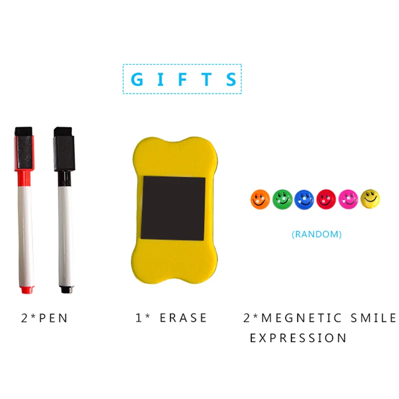 Магнитная доска для записей A4 мягкая магнитная сухая стираемая рисования и