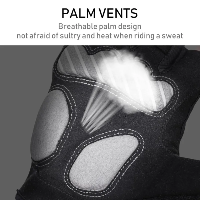 

Mens Cycling Half Finger Gloves MTB Road Bicycle Gloves Shock-Absorbing Anti-Slip Colorful Breathable Motorcycle Bike Gloves
