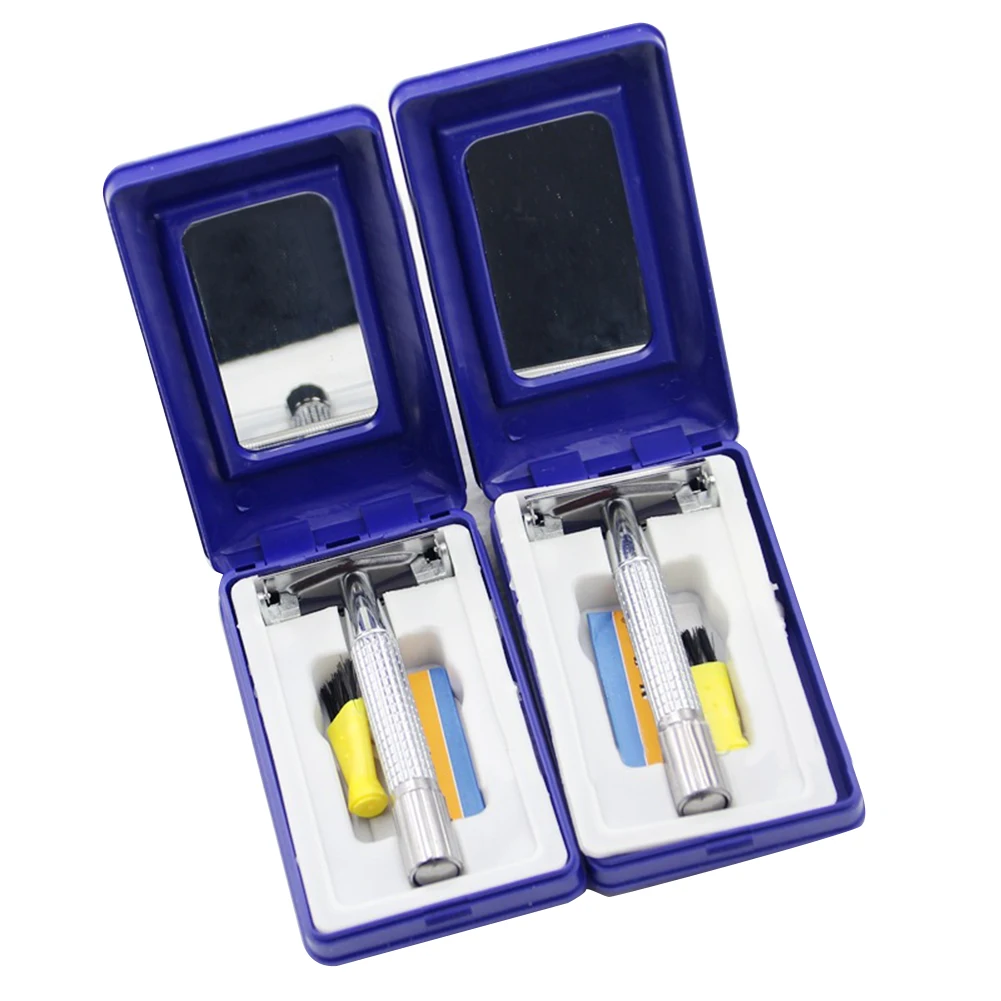 Новая мужская Классическая Ручная бритва с двойной оправой лезвие для удаления