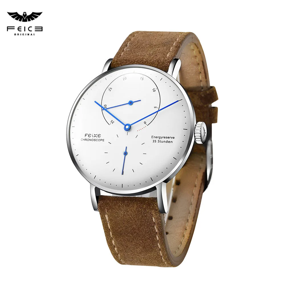 Мужские автоматические механические наручные часы FEICE FM202 Bauhaus модные