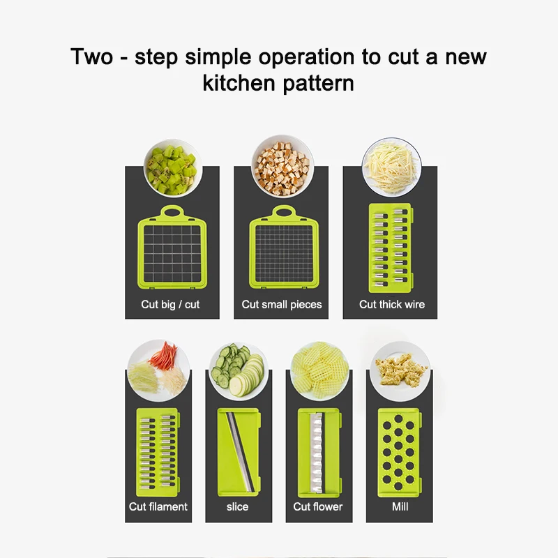 Овощерезка измельчитель резак для овощей лука ручная Овощечистка фруктов