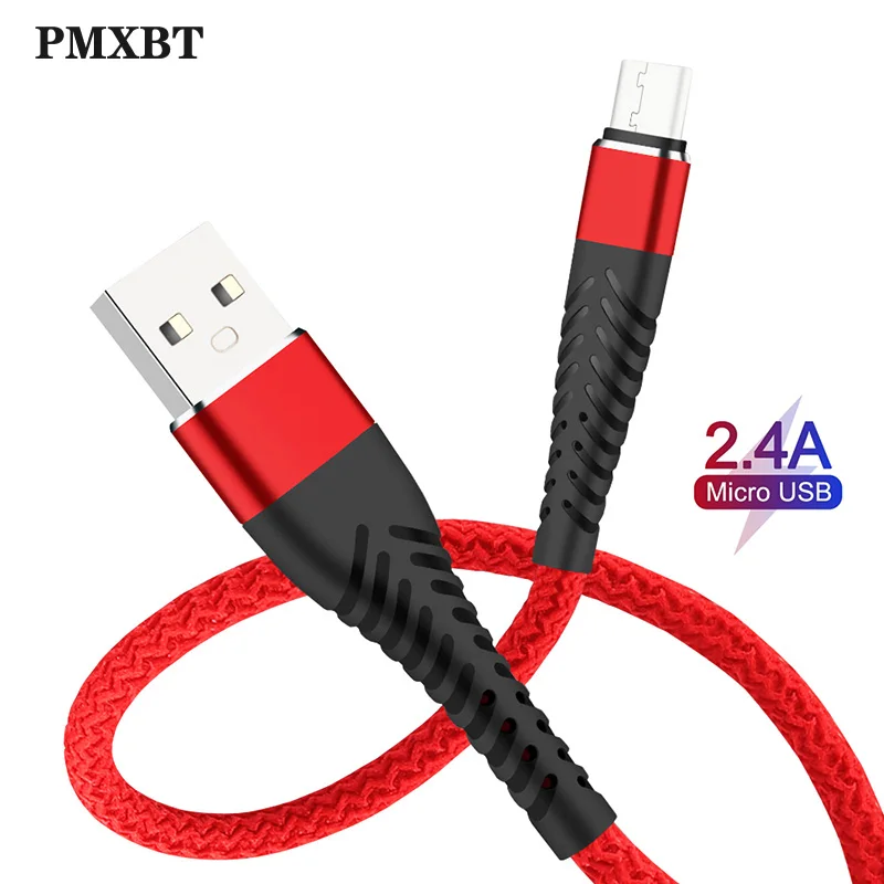 Высококачественный Кабель Micro USB кабель для Samsung Xiaomi Android usb A шнур зарядки и