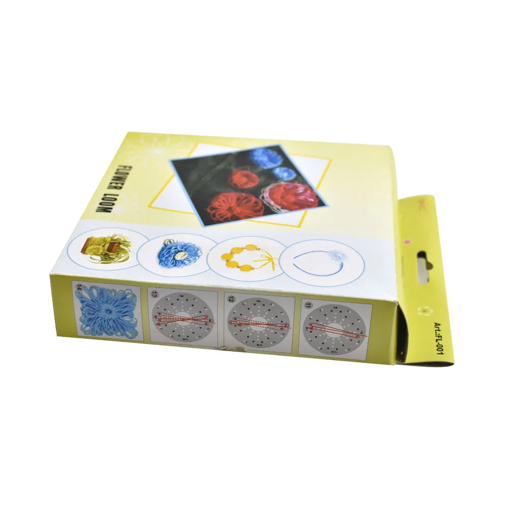 Цветок вязание ткацкий станок ручного плетения инструменты DIY цветок