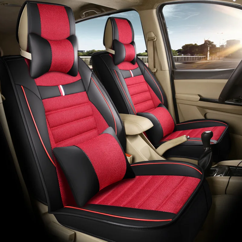 Dongfeng пейзаж 580/S560/370/360/330 только чехол для сиденья автомобиля семь льна четыре сезона общая подушка