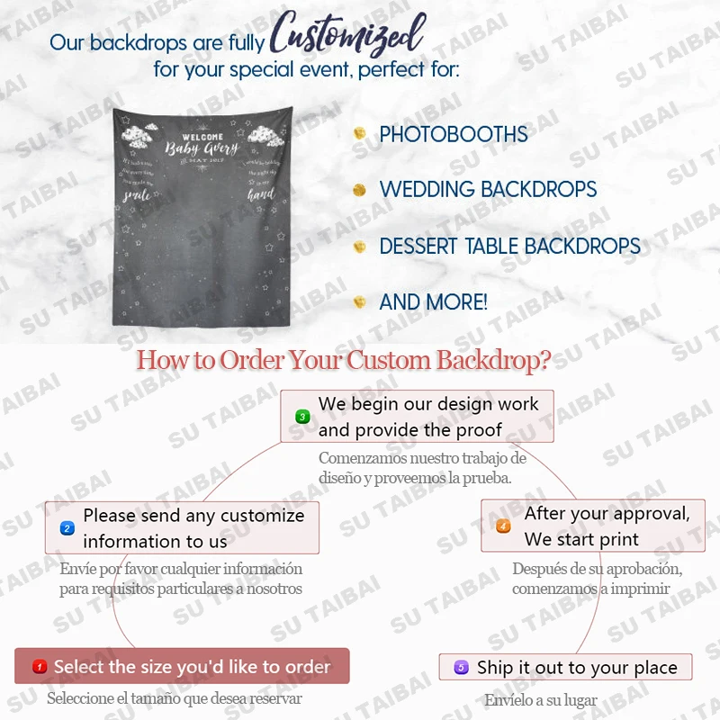 

Photo Studio Backgrounds Curtains Photographing Props Photography 200cm Picture Backgrown