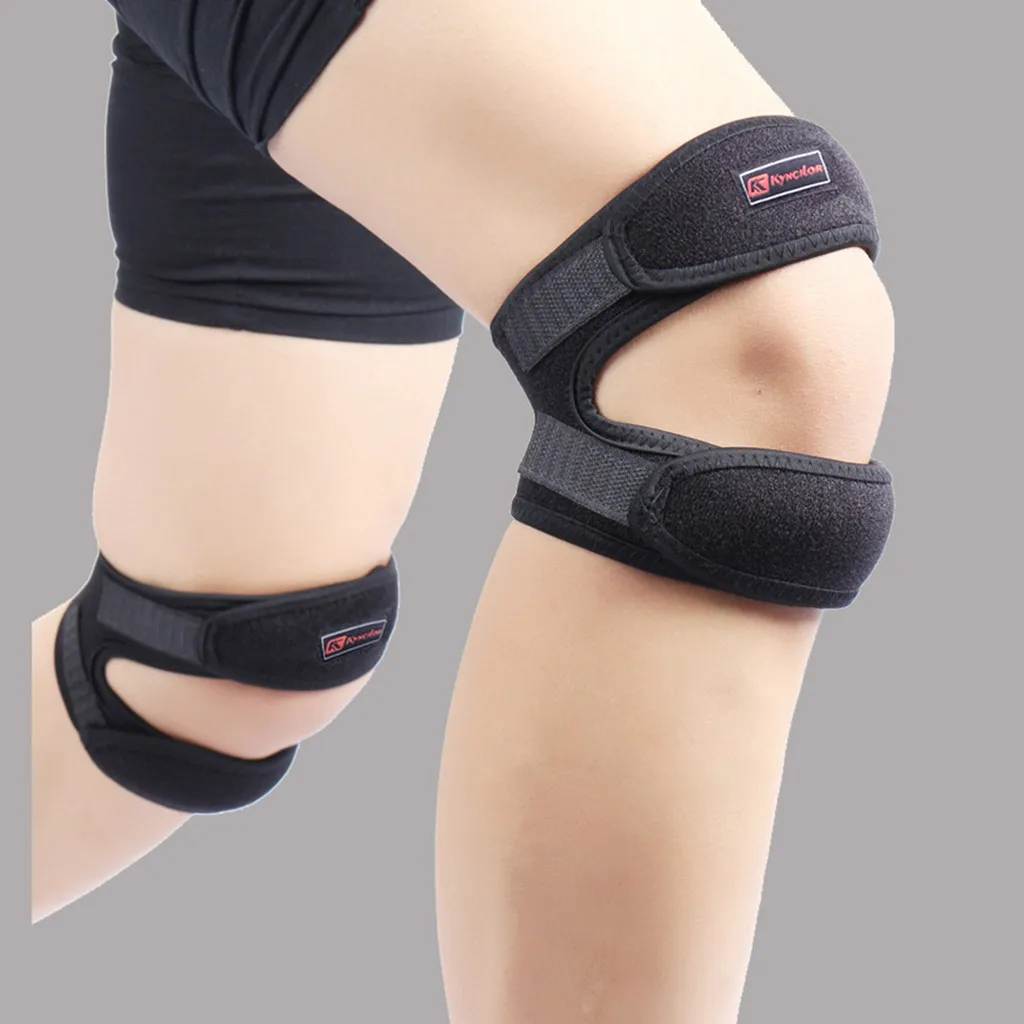 

Double Strap Knee Support Patella Tendon Brace Stabilizer Relieve Pain Sports Lightweight Durable Safty Protective Equipment