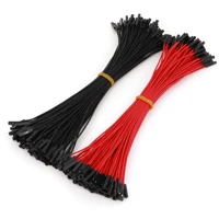 200pcs female to female red black 26awg 20cm dupont wire cable connector