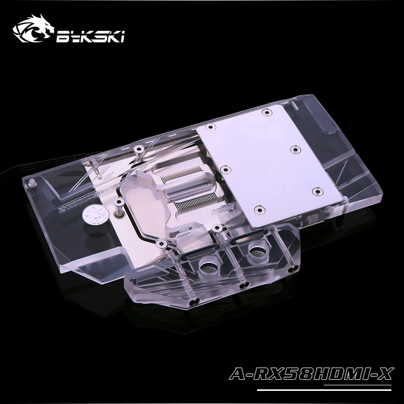 

Bykski N-GY2070STORM-X Full Coverage GPU Water Block For Gainward RTX2070 Storm/GALAX RTX2060 SUPER (1-Click OC) Cooler Heatsink