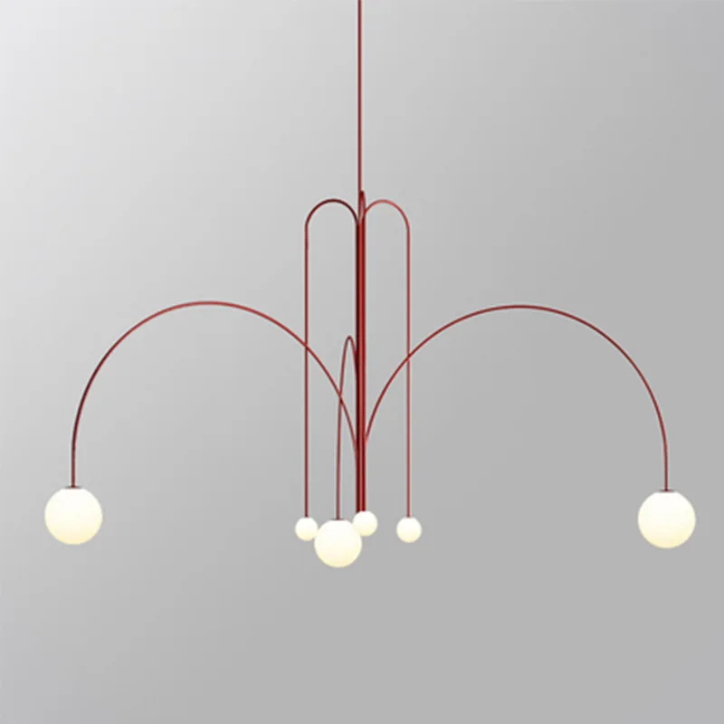 Подвесной светильник в виде ветки итальянского дизайна для спальни гостиной