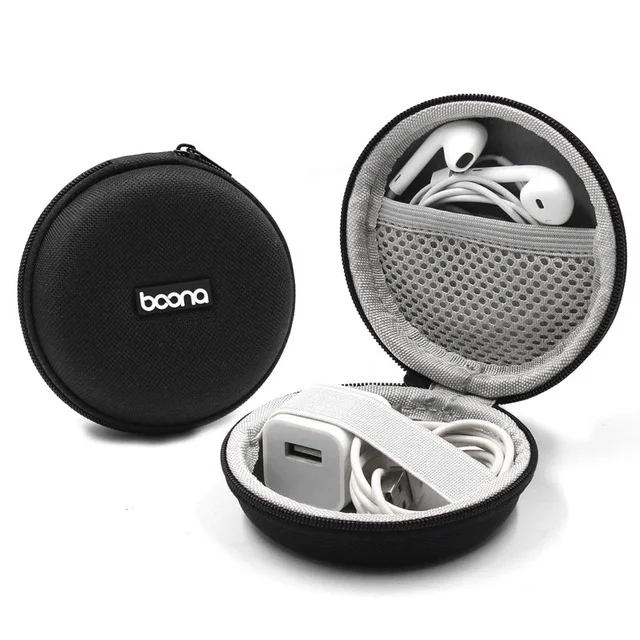 Многоразовая мини цифровая сумка для хранения USB держатель кабеля передачи