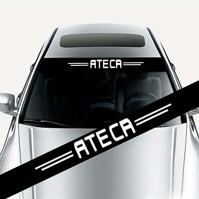 

Car Stickers For Seat Ateca 2010-2013-2018-2021 Front Windshield Prevent Sunlight Reflection Decoration Decals Car Accessories