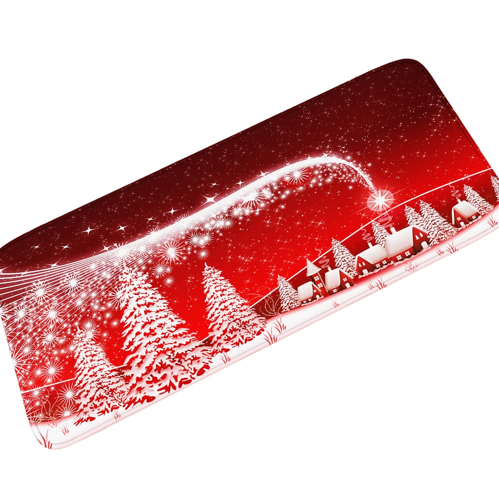 Zeegle коврик с рождественским дизайном для украшения прихожей длинный ковер кухни