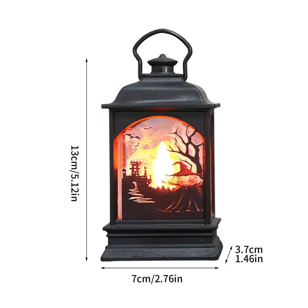 Портативные светодиодные фонари на Хэллоуин подвесной светильник в виде тыквы