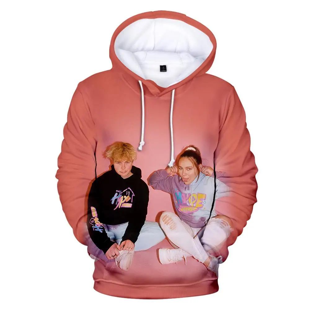 

Autumn Winter 3D Hoodies Sweatshirts The Hype House Men Women Tops Tie-dye Kids Hoodie Casual Boys Girls Pullovers Handsome