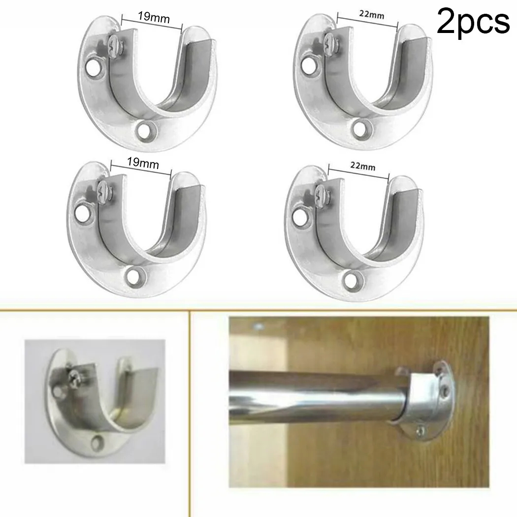 

End Rail Support Hanging Kitchen Rail Rod Stainless Steel Towl Bar Tube