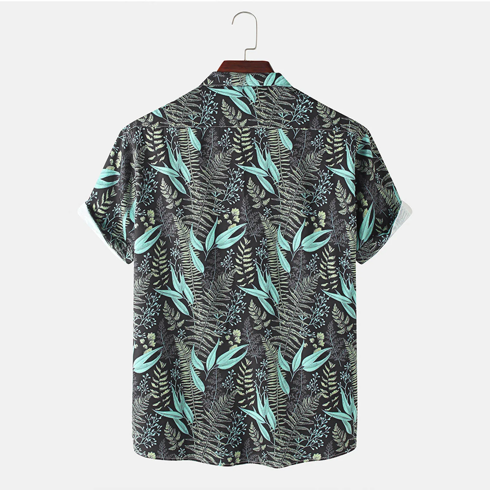 Кардиган мужской с коротким рукавом модная повседневная приталенная рубашка