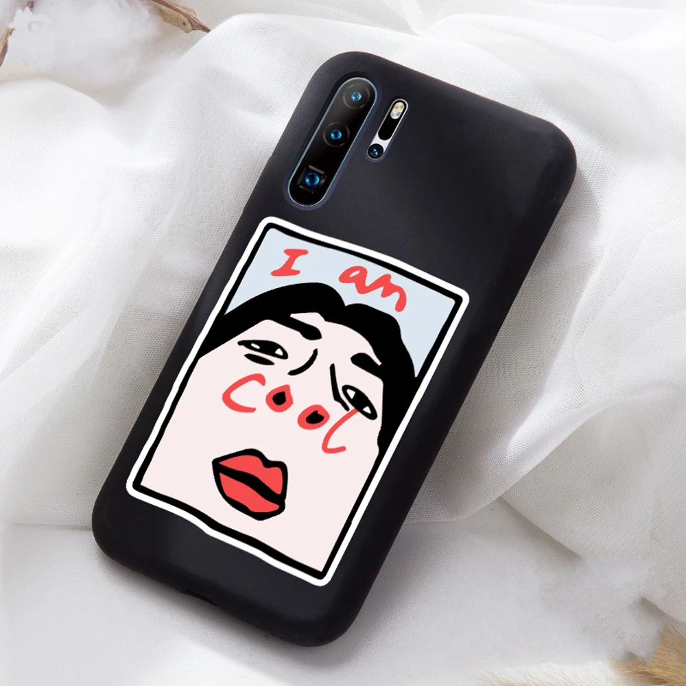 Мягкий ТПУ Матовый чехол с космонавтом луной для huawei P20 P20Lite P20Pro P30 чехол Fundas Coque чехол для huawei Honor 10 20 чехол
