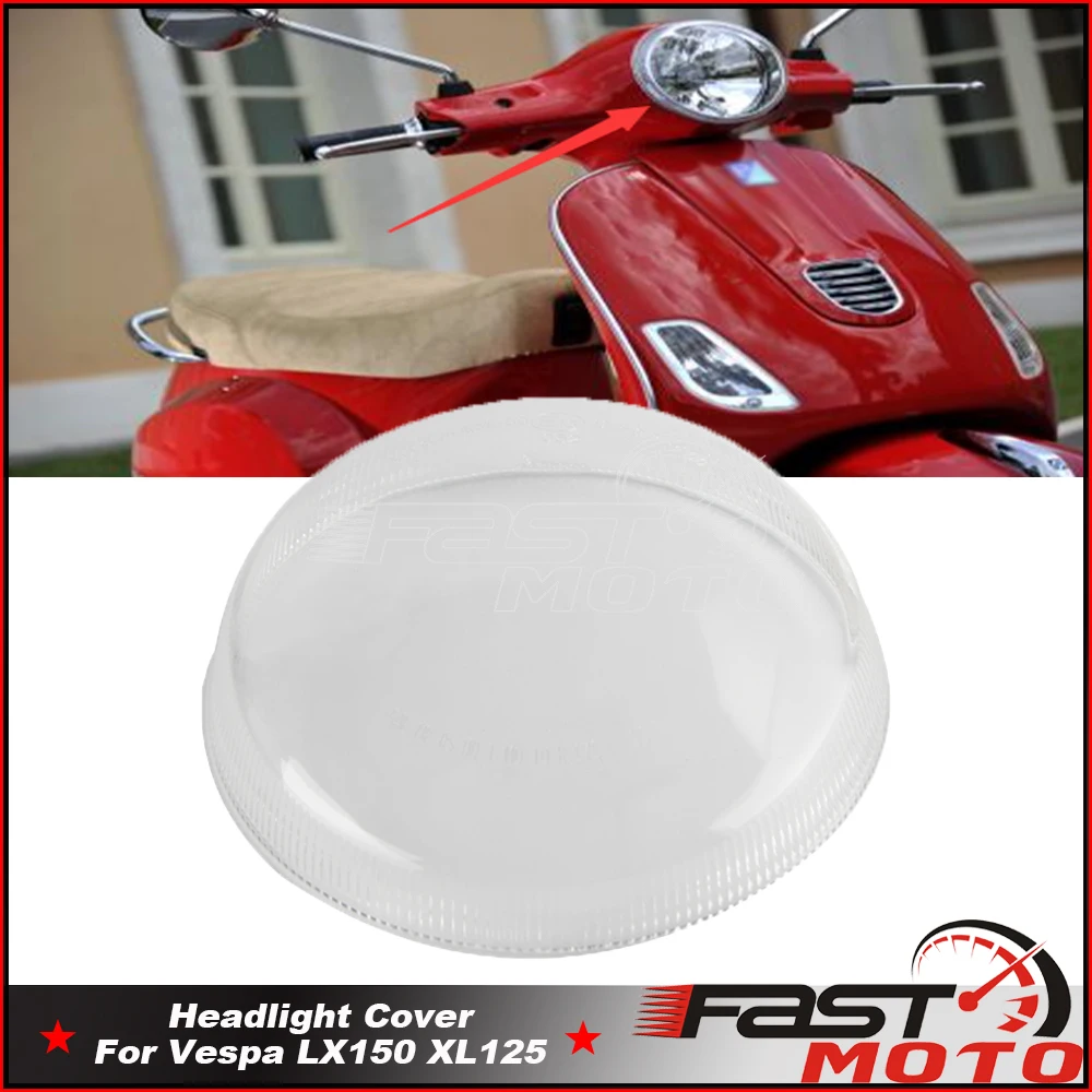 

Scooter Clear Plastic Headlight Cover For LX150 XL125 XL 125 XL150 Front Headlamp Covering Lamp Housing Protector Shell Frame