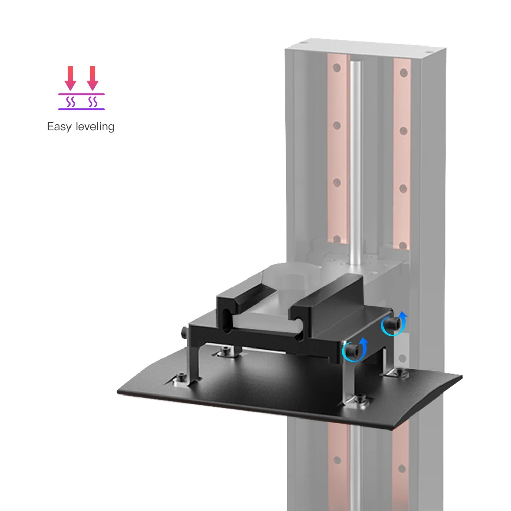creality original 3d printer parts ld 006 printing platform kit easy leveling flat and scratch resistant for ld 006 3d printer free global shipping