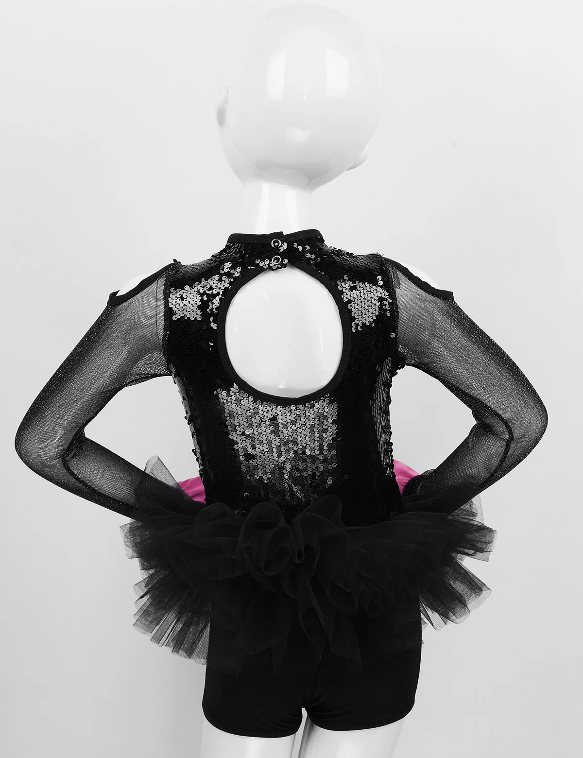 MSemis балетное гимнастическое трико для девочек Детская одежда Костюм с