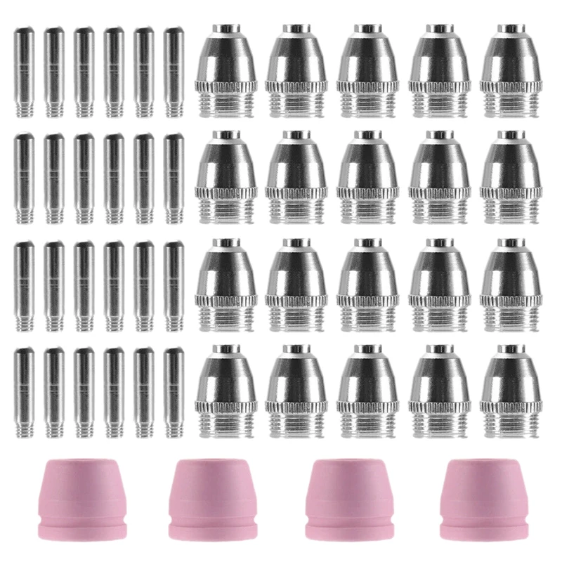 44 шт. плазменный резак фонарь наконечники аксессуары для электрода расходные