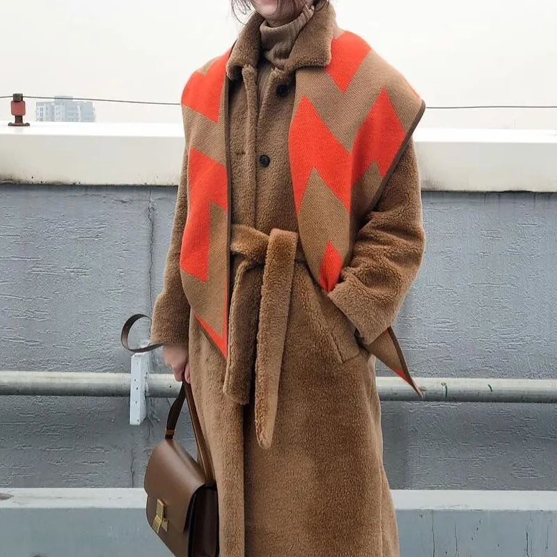 Зимние шали Женский треугольный плащ утолщенный шарф со стразами женские шарфы