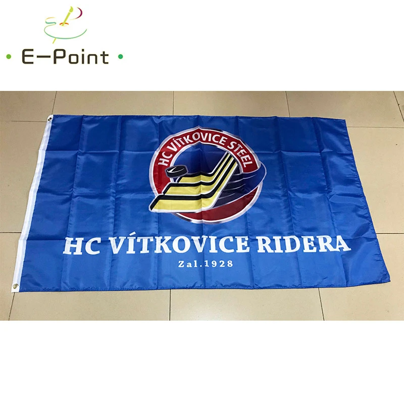 Чехия хоккейная команда HC Vitkovice Ridera 3 фута * 5 футов (90*150 см) размер рождественские
