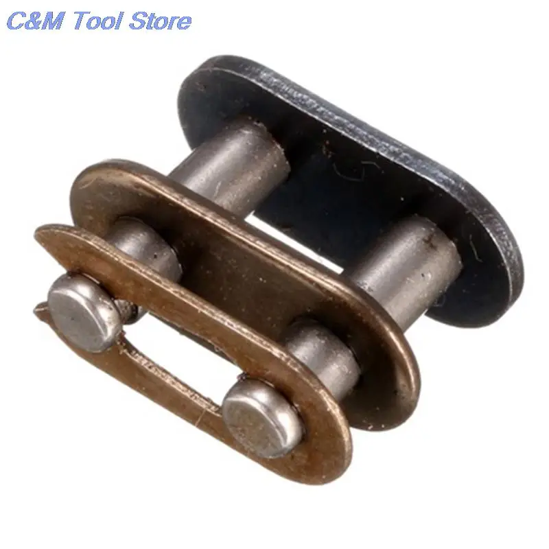 Цепь T8F с дополнительным мастер-звеном для двигателя объемом 26CC, 29cc, 30.5cc для квадроцикла ATV Quad Go Kart Dirt Pocket Mini Motor Bike Motorcycle секция 116.