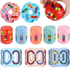 Детский пластиковый мини-куб для снятия стресса, размеры 5-7, 12-15 лет