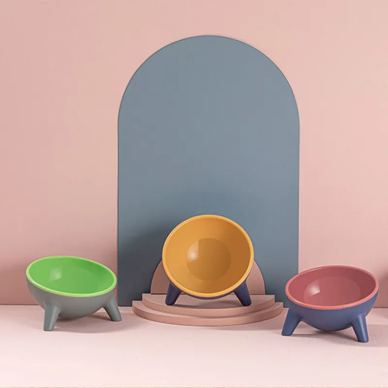 

Domestic Travel With Bracket For Pet Cats And Dogs Non-Slip Protection Cervical Spine Cat Bowl Non-Slip Pet Feeding Water Bowl