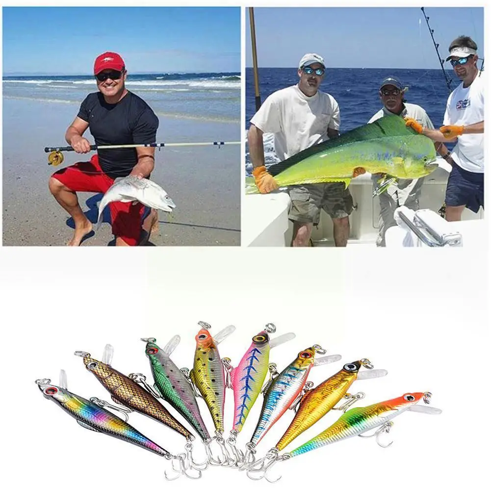

Multi Section Bionic Bait Lifelike Artificial Fishing Bait Colorful Fish Lures Plastic Hard Accessories G6Q6