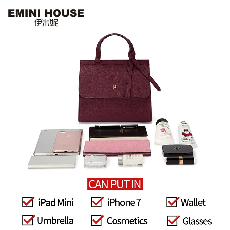 EMINI HOUSE сумка из натуральной кожи с бабочкой роскошные сумки женские сумки дизайнерские сумки через плечо для женщин сумка на плечо 2 размера