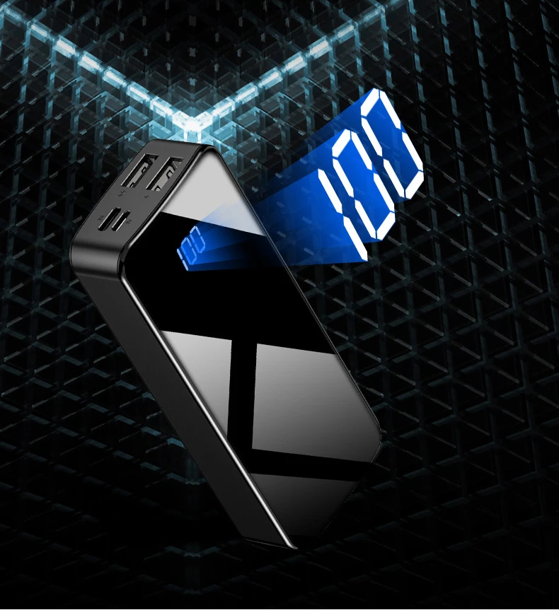 Внешний аккумулятор с двумя USB портами 10000 мАч|Внешние аккумуляторы| |