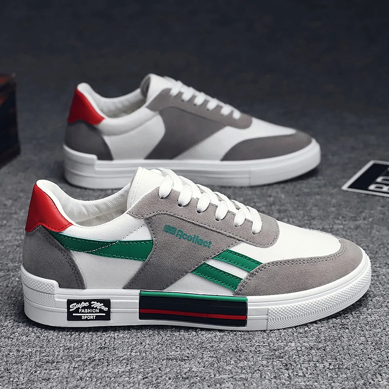 

New 2020 Classic Canvas Shoes Fashion Men Vulcanize Shoes Lightweight Sneakers Men cheap Men Shoes Walking Shoes