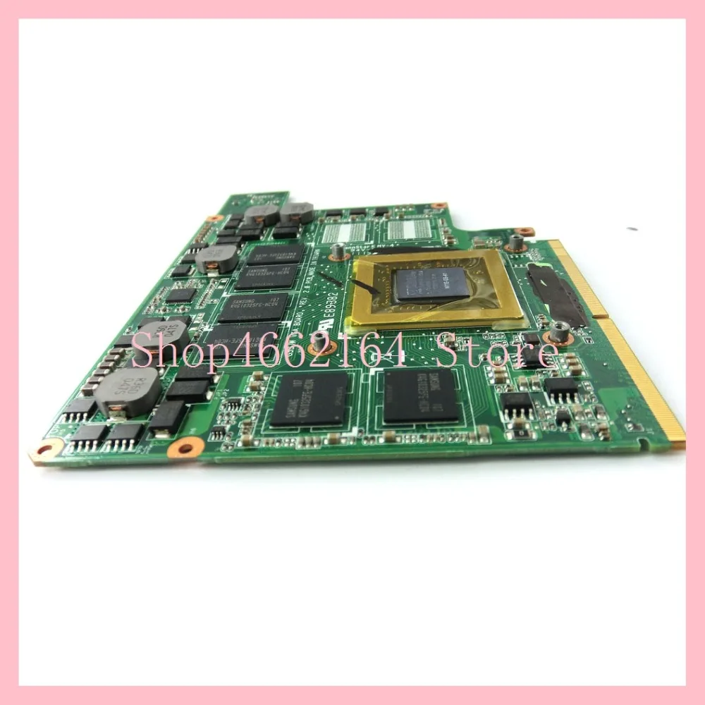 Видеокарта GTX460M/1 Гб плата для ASUS G53JW G53SW G53SX G73SW G73JW материнская ноутбука полностью