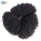 BYRemy бразильские АФО кудрявые пряди 100% кудрявые человеческие волосы пряди естественного цвета натуральные волосы плетение пряди 8-20 дюймов