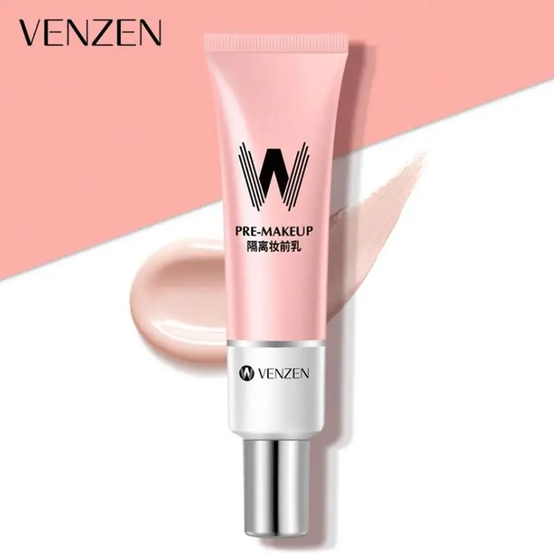 

VENZEN W Primer 30ml Make Up Shrink Pore Primer Base Smooth Face Brighten Makeup Skin Invisible Pores Concealer Korea Cosmetic