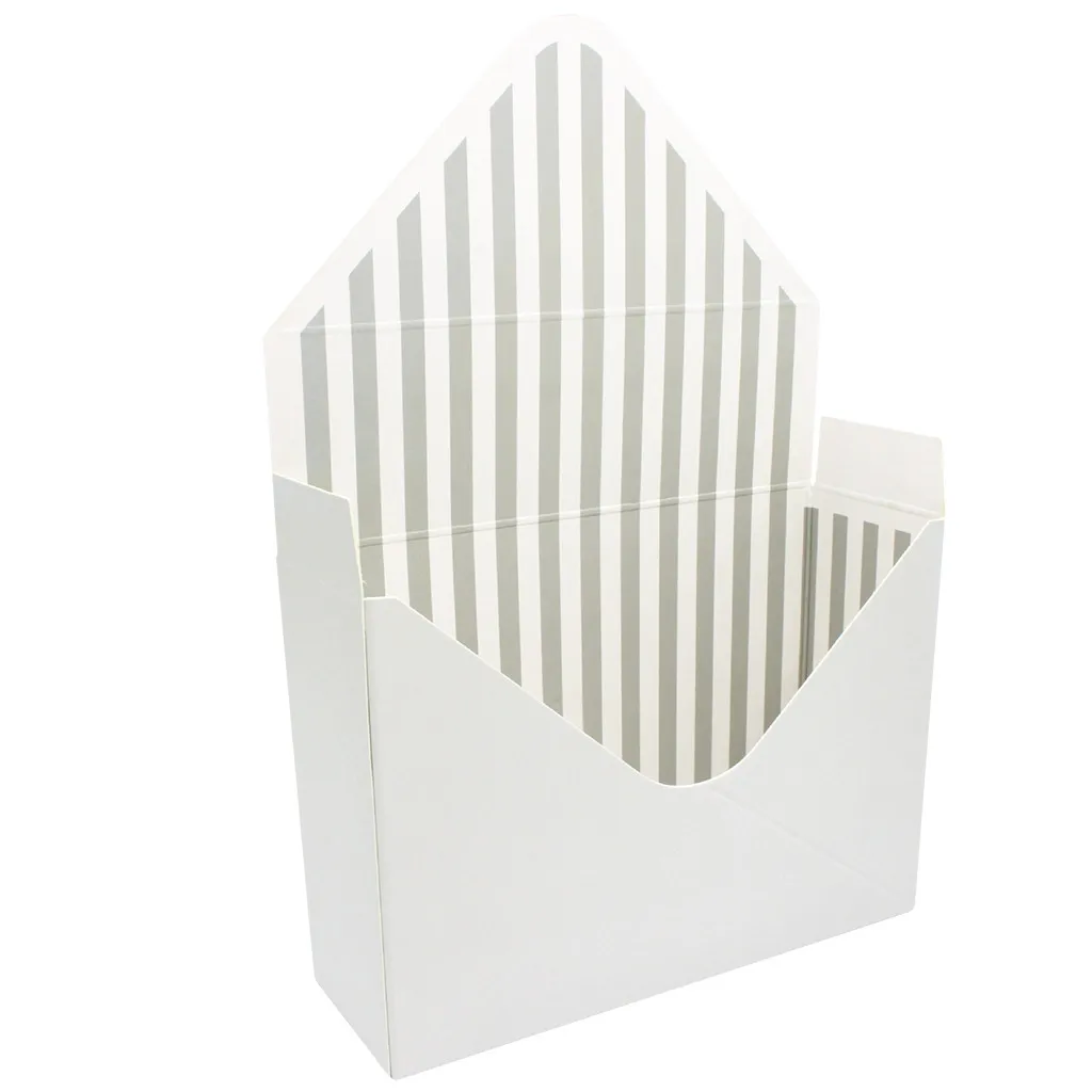 1 шт. Подарочная коробка конверт складные коробки с цветами ручная работа